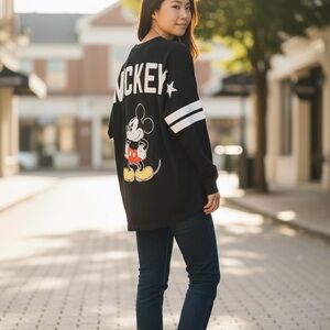Disney Women's Mickey Mouse Long Sleeve Jersey
